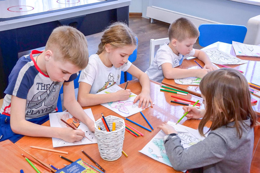 Детская комната «Викторинка» в санатории «Виктория» в Кисловодске - фотография