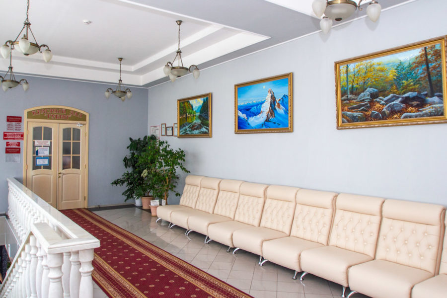 Интерьер в санатории «Виктория» в Кисловодске - фотография