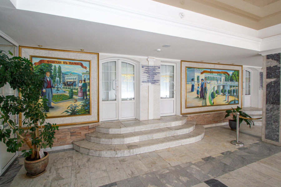 Интерьер в санатории «Виктория» в Кисловодске - фотография