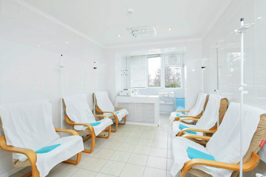 Процедурная в санатории «Виктория» в Кисловодске - фотография