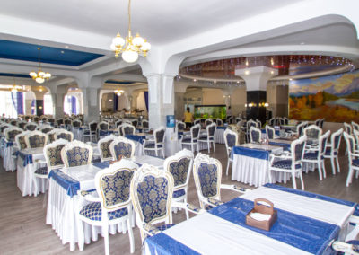 Синий зал «Сапфир» в санатории «Виктория» в Кисловодске - фотография