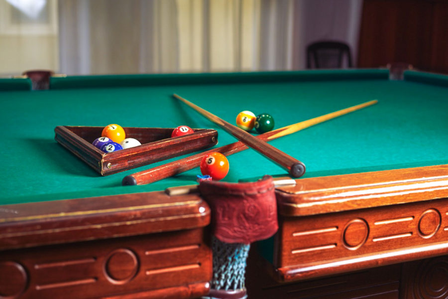 Бильярд в санатории «Виктория» в Кисловодске - фотография