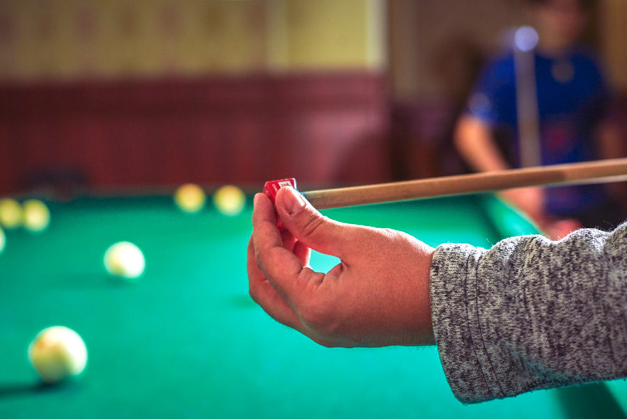 Бильярд в санатории «Виктория» в Кисловодске - фотография