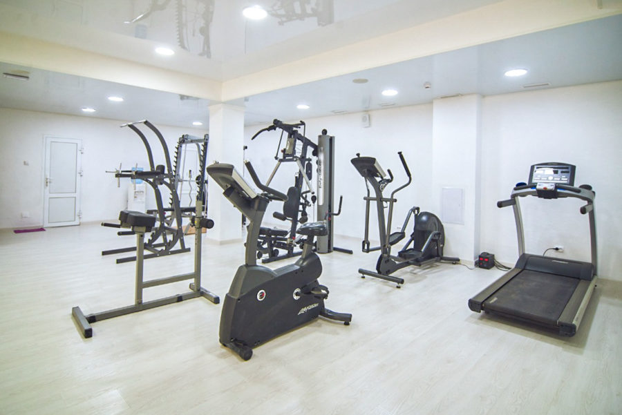 Тренажерный зал в санатории «Виктория» в Кисловодске - фотография