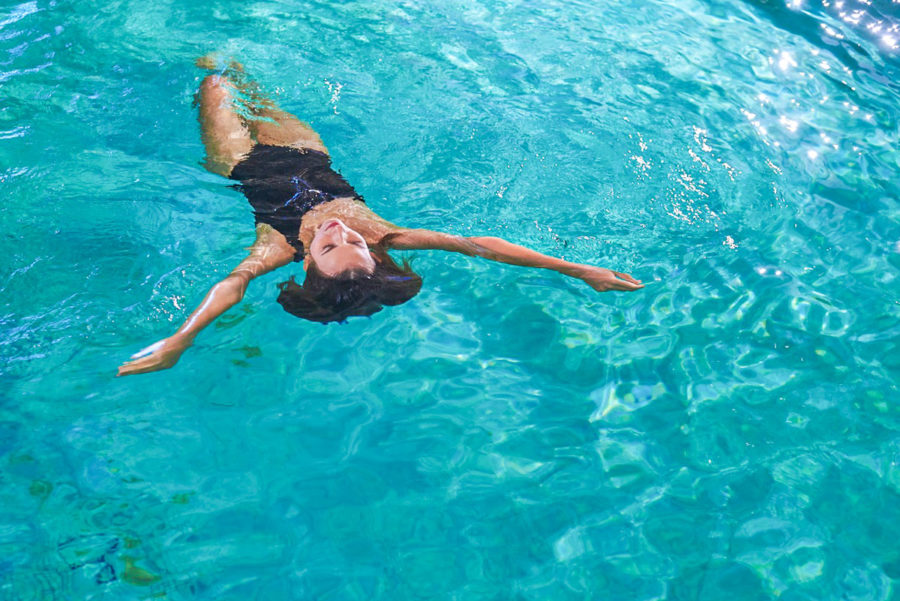 Бассейн в санатории «Виктория» в Кисловодске - фотография