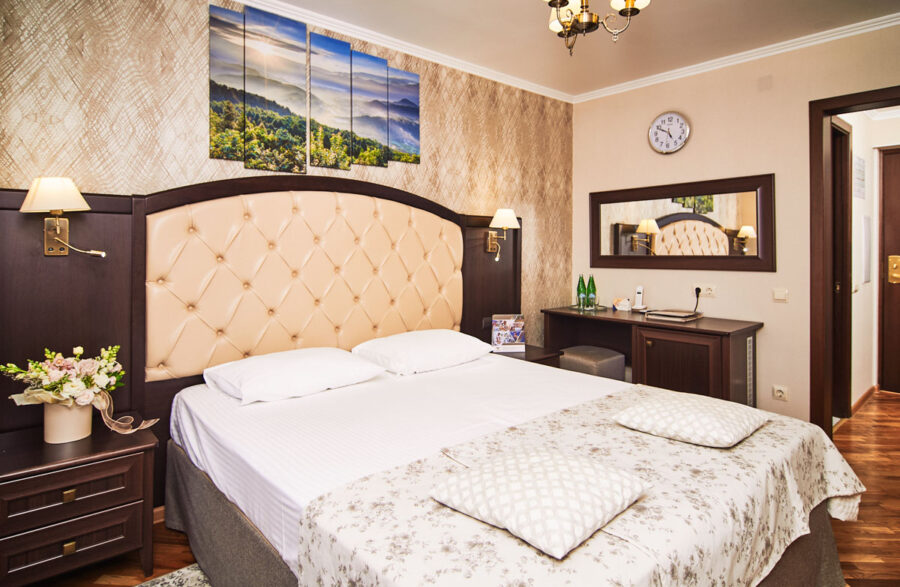 Номер «Стандарт ПК» 2 местный 1 комнатный в санатории «Виктория» в г. Кисловодске - фотография