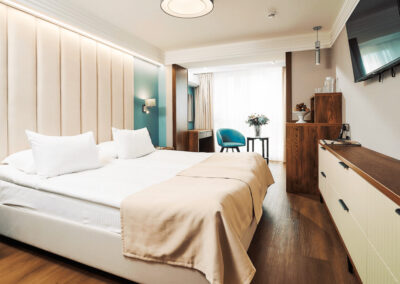 Номер «Премьер» 2 местный 1 комнатный в санатории «Виктория» в г. Кисловодске - фотография