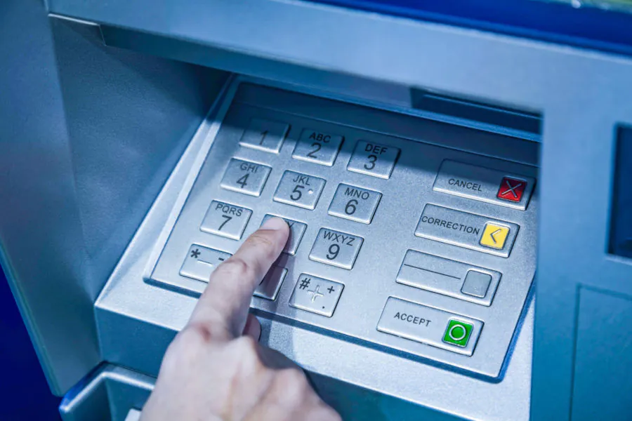 Банкомат в санатории