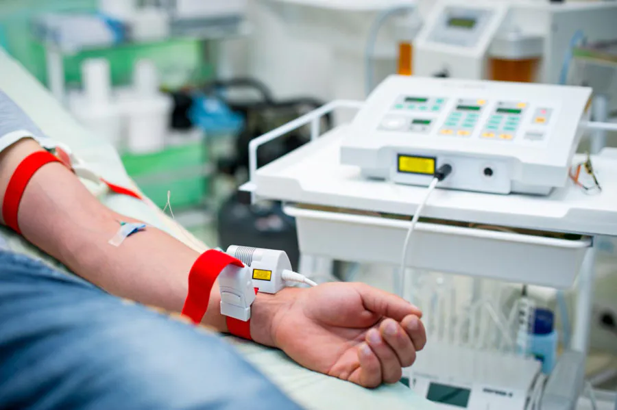 ВЛОК (аппарат Мустанг-УроГин) в санатории